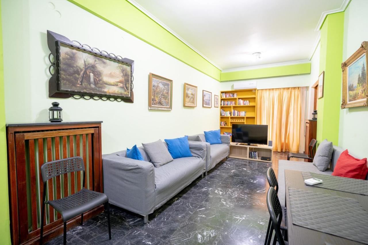 Ampelokipi Metro St. 2 Bedrooms 6 Pers. Apartment Atény Exteriér fotografie